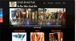 Desktop Screenshot of irishbredpubhapeville.com